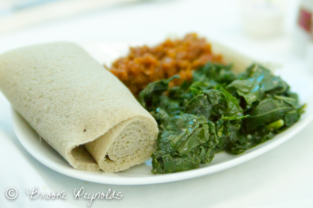 vegan ethiopian airplane food